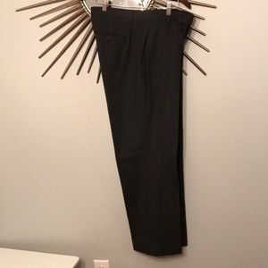 Calvin Klein 33 x 30 striped wool dress pant